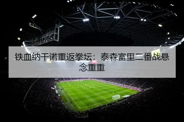 铁血纳干诺重返拳坛：泰森富里二番战悬念重重